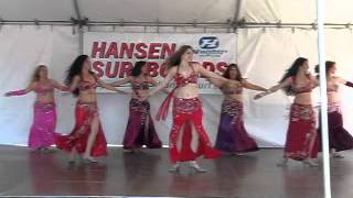 Habibi Aini  Nourhane  Sahar Samis Glitter Dance Company [upl. by Asirap]