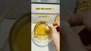 Hair fall serum  get result so fast try it ✨ [upl. by Rodolph]