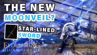 How to get StarLined Sword Weapon ► Elden Ring DLC [upl. by Naloc]