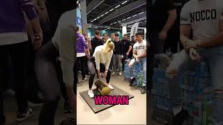 Woman Lifts the Worlds Heaviest Dumbbell Ever 🏋🏻‍♀️ [upl. by Ocirrej]