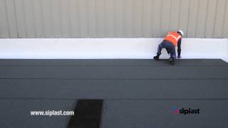 Siplast Paracoat Application Series Step 6 Prepare inplace coatings by wiping with Pro Prep [upl. by Judd]