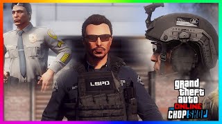 UNLOCK ALL RARE POLICE OUTFITS Cop Noose INTERCEPTOR CAR GTA 5 Chop Shop DLC GTA Online Update [upl. by Idolla]