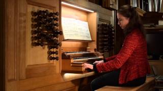 Johann Sebastian Bach Pastorale BWV 590  Olga Minkina organ [upl. by Miguela]