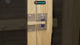 Smart Sliding Door Latch with TwistLock Mechanism [upl. by Hsu]