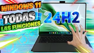 Windows 11 24H2 TODAS las NOVEDADES al FULL  UPDATE con NUEVAS FUNCIONES [upl. by Grondin]