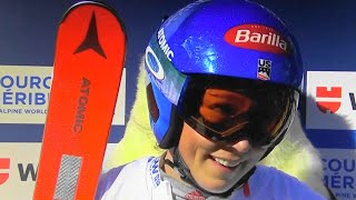 Mikaela Shiffrin  GOLD  WINNER  Giant Slalom  FIS World Alpine Ski Championships Courchevel 2023 [upl. by Ennaihs295]