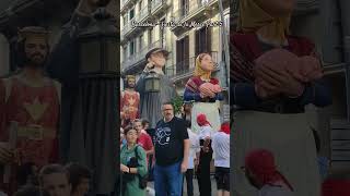 BARCELONA FIESTA DE LA MERCE PART 5 everyone barcelona spain followers highlights ytshorts [upl. by Champ310]