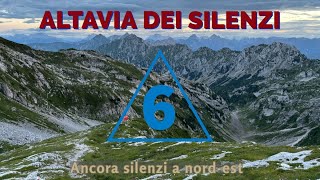 ANCORA SILENZI A NORDEST ALTAVIA 6 DELLE DOLOMITI PERCORSO INTEGRALE [upl. by Alik153]