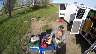 Dutch Oven Cooking Enchilada Casserole [upl. by Enylecoj]