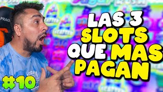 Buscando la MAX WIN en las 3 slots que mas pagan 10  ZexterPKM [upl. by Ellehcin]