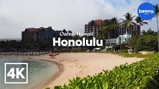 4K Hawaii Beach Lagoons Walking Tour  Ko Olina [upl. by Daryl]