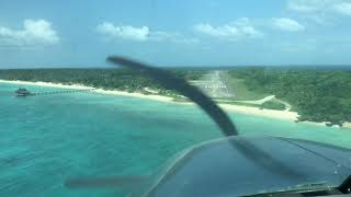 Balesin Island Philippines  AIR JUAN C208EX Grand Caravan Landing [upl. by Anilegna549]