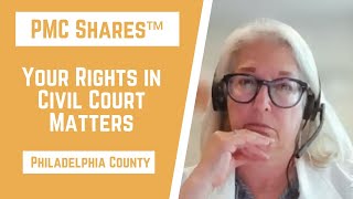 Your Rights in Civil Court Matters  Philadelphia County  Deborah Gross Esq [upl. by Acirea]