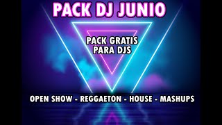 PACK JUNIO 1 PARA DJS MASHUP EXTENDED TRANCISIONES [upl. by Sculley]