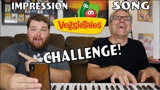 VeggieTales Songs Impression Challenge ft Kurt Heinecke [upl. by Castillo]