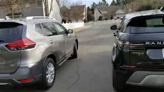 COMPARISON 2017 Nissan Rogue versus 2020 Range Rover Evoque [upl. by Yrogerg533]