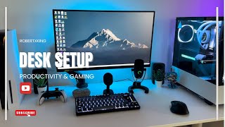 👾My Desk Setup Tour😊 Gaming PC  Playstation5031024 [upl. by Nuhsal]