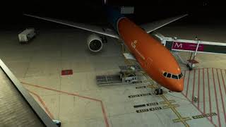 MSFS EDLPLPPT KLM526 B77W [upl. by Eesac]