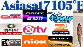 asiasat 7 new update asiasat7 channel list 2024asiasat 7 dish setting [upl. by Oiraved]