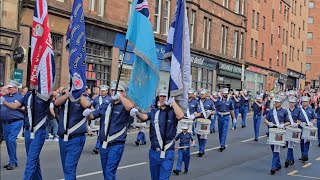 Bridgeton Loyalists Flute Band  Glasgow Boyne Celebrations 6thJuly 2024 [upl. by Lissner581]