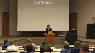 Marilyn Chandler McEntyre on quotListeningquot [upl. by Gunilla336]