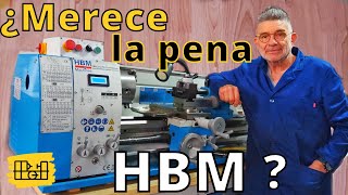 TORNO HBM 290x750mm ANALISISREVIEW al COMPLETO torno manual hbm [upl. by Herstein]