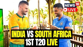 India vs South Africa 1st T20 LIVE  India Vs South Africa Live  India South Africa Live Score [upl. by Suivatra27]