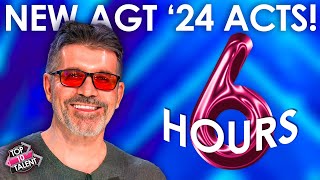 6 HOURS of NEW AGT AUDITIONS 2024 🙀 [upl. by Alyse675]