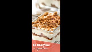 La recette des petits tiramisus au speculoos [upl. by Foskett]