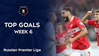 Top Goals Week 6  RPL 201920 [upl. by Annaert754]