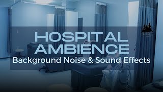 Listen Hospital Ambience  Background Noise amp Sound Effects [upl. by Enihsnus146]