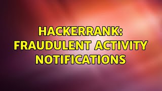 Hackerrank Fraudulent Activity Notifications 3 Solutions [upl. by Nuahc704]