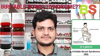 Irritable bowel syndrome Homeopathic medicine for irritable bowel syndrome explain [upl. by Nahtaj]