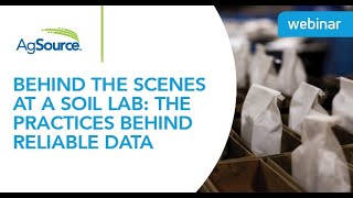 Behind the scenes at a soil lab the practices behind reliable data [upl. by Rohclem]