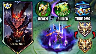 SUN NEW BUILD TANK JADI MAKIN KUAT DI EARLY  MOBILE LEGENDS [upl. by Anjali211]