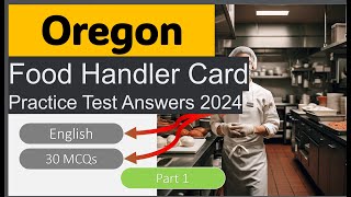 Oregon Food Handlers Card Practice Test Answer 2024 [upl. by Uchida]