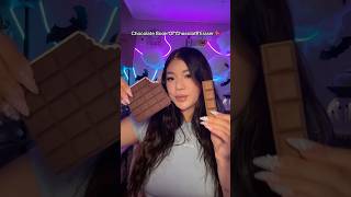 Chocolate Book Or Chocolate Eraser 🍫 asmr shorts [upl. by Cirdek]