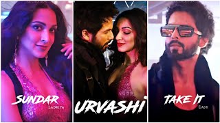 Urvashi Song Fullscreen Whatsapp Status  Urvashi Song Status  Kiara Advani Yo Yo Honey Singh Song [upl. by Laud]