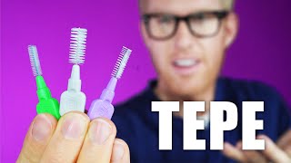 🦷 Dentist Reviews TEPE INTERDENTAL Brush Tutorial on How to Angle Use It amp Avoid Bleeding [upl. by Eittod]