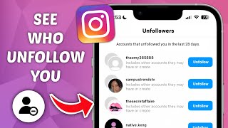 How to See Who Unfollowed You on Instagram 2024 UPDATED [upl. by Ineslta]