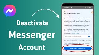 How To Deactivate Messenger Account New Update  Deactivate Messenger [upl. by Blythe]