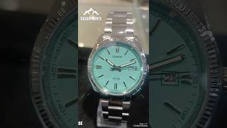 CASIO ENTICER MEN TIFFANY BLUE ANALOGDIAL MTP1302D2A2VCF MENS WATCH A2371watch casio new [upl. by Rudolf631]