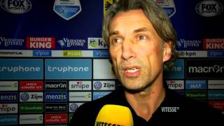 Reacties Maas en Kashia na Vitesse vs Willem II [upl. by Ardet]