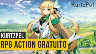 Melhor RPG Online Gratuito Kurtzpel  Gameplay do Início [upl. by Rahr]