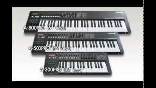 Roland Cakewalk A800 amp A500 S Pro Controller [upl. by Trilby768]