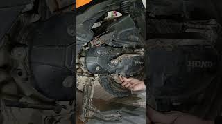 CRANKCASE REMOVAL HONDA BEAT V2 cvt shortvideo maintenance diy shorts hondaengine [upl. by Eramat462]