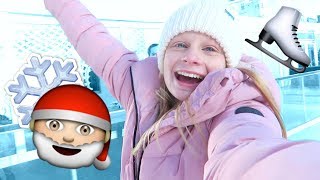 ICE SKATING SCHOOL TRIP VLOGMAS  BIRTHDAY SURPRISES ❤ Mias Life ❤ [upl. by Amal]