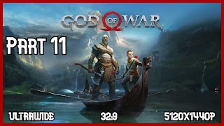 Lake of nine new areas amp Fafnir  God of War 2018 Part 11 Ultrawide Playthrough Unedited 329 [upl. by Arley444]