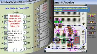 DIGITALTECHNIK  TUTORIAL 12 Zähler Frequenzteiler Decoder [upl. by Shelden71]