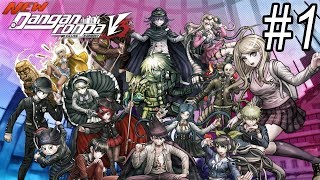 Lets Play New Danganronpa V3 Killing Harmony Blind  1  Prologue [upl. by Celestine]